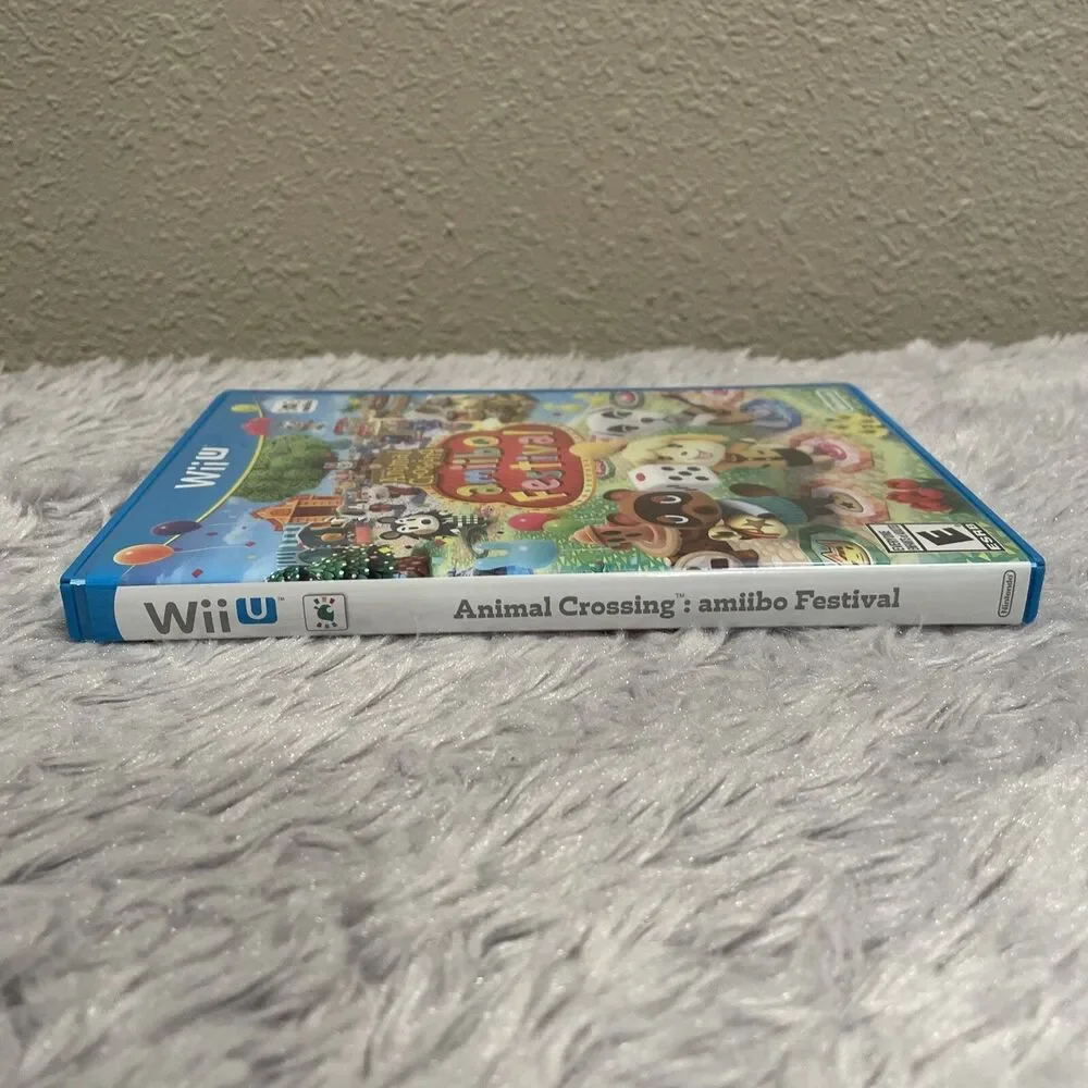 Animal Crossing Amiibo Festival (Nintendo Wii U, 2015) Complete CIB